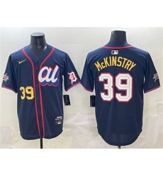 Men's American League #39 Zach McKinstry Navy 2025 All-Star Edition Limited Stitched Baseball Jersey