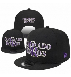 MLB Colorado Rockies Stitched Snapback Hats 2026.1-02