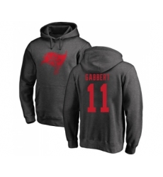 Football Tampa Bay Buccaneers #11 Blaine Gabbert Ash One Color Pullover Hoodie