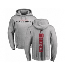 Football Atlanta Falcons #20 Kendall Sheffield Ash One Color Pullover Hoodie