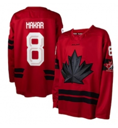 Youth Cale Makar #8 Red Hockey Canada 2026 Replica Jersey