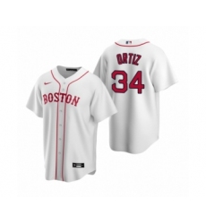 Youth Boston Red Sox #34 David Ortiz Nike White Replica Alternate Jersey