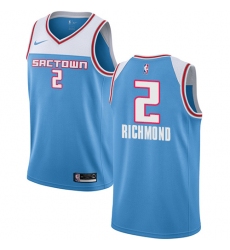 Men's Nike Sacramento Kings #2 Mitch Richmond Swingman Blue NBA Jersey - 2018 19 City Edition