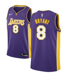 Women's Nike Los Angeles Lakers #8 Kobe Bryant Swingman Purple NBA Jersey - Statement Edition