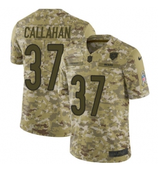 Youth Nike Chicago Bears #37 Bryce Callahan Limited Camo 2018 Salute to Service NFL Jersey