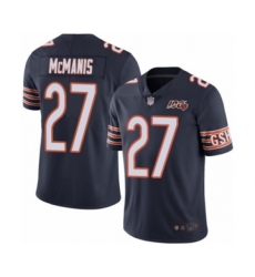 Youth Chicago Bears #27 Sherrick McManis Navy Blue Team Color 100th Season Limited Football Jersey