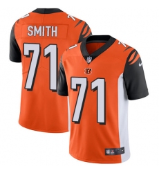 Men's Nike Cincinnati Bengals #71 Andre Smith Vapor Untouchable Limited Orange Alternate NFL Jersey