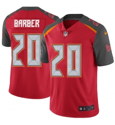 Youth Nike Tampa Bay Buccaneers #20 Ronde Barber Red Team Color Vapor Untouchable Limited Player NFL Jersey