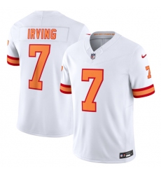 Men's Tampa Bay Buccaneers #7 Bucky Irving White 2025 F.U.S.E. Vapor Limited Football Stitched Jersey