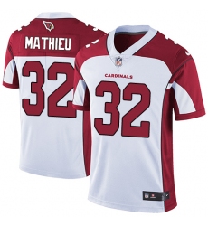 Men's Nike Arizona Cardinals #32 Tyrann Mathieu White Vapor Untouchable Limited Player NFL Jersey