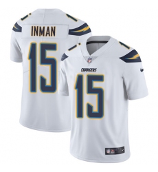 Youth Nike Los Angeles Chargers #15 Dontrelle Inman White Vapor Untouchable Limited Player NFL Jersey