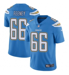 Youth Nike Los Angeles Chargers #66 Dan Feeney Elite Electric Blue Alternate NFL Jersey