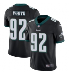 Youth Nike Philadelphia Eagles #92 Reggie White Black Alternate Vapor Untouchable Limited Player NFL Jersey