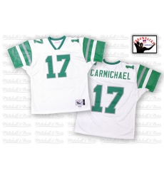 Mitchell And Ness Philadelphia Eagles #17 Harold Carmichael White Authentic Throwback NFL Jersey