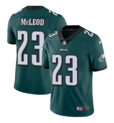 Youth Nike Philadelphia Eagles #23 Rodney McLeod Midnight Green Team Color Vapor Untouchable Limited Player NFL Jersey