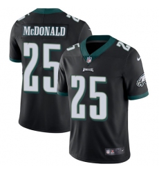 Youth Nike Philadelphia Eagles #25 Tommy McDonald Black Alternate Vapor Untouchable Limited Player NFL Jersey