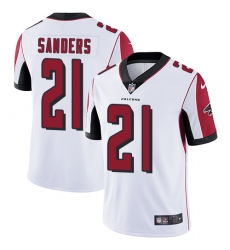 Youth Nike Atlanta Falcons #21 Deion Sanders White Vapor Untouchable Limited Player NFL Jersey