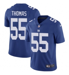 Youth Nike New York Giants #55 J.T. Thomas Royal Blue Team Color Vapor Untouchable Limited Player NFL Jersey