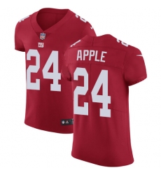 Men's Nike New York Giants #24 Eli Apple Red Alternate Vapor Untouchable Elite Player NFL Jersey