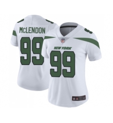 Women's New York Jets #99 Steve McLendon White Vapor Untouchable Limited Player Football Jersey