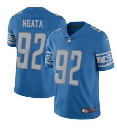 Youth Nike Detroit Lions #92 Haloti Ngata Limited Light Blue Team Color Vapor Untouchable NFL Jersey