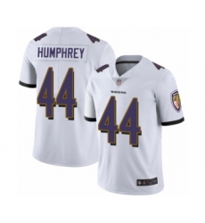 Men's Baltimore Ravens #44 Marlon Humphrey White Vapor Untouchable Limited Player Football Jersey Men's Baltimore Ravens #44 Marlon Humphrey White Vapor Untouchable Limited Player Football Jersey