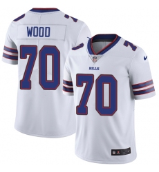 Youth Nike Buffalo Bills #70 Eric Wood White Vapor Untouchable Limited Player NFL Jersey