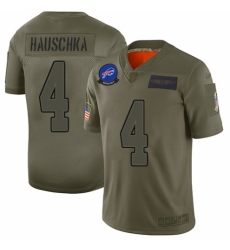Men's Buffalo Bills #4 Stephen Hauschka Limited Camo 2019 Salute to Service Football Jersey