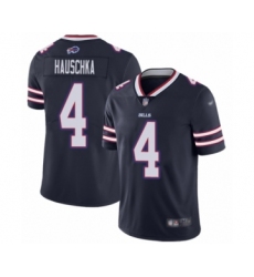 Women's Buffalo Bills #4 Stephen Hauschka Limited Navy Blue Inverted Legend Football Jersey