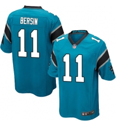 Men's Nike Carolina Panthers #11 Brenton Bersin Game Blue Alternate NFL Jersey
