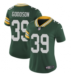 Women's Nike Green Bay Packers #39 Demetri Goodson Green Team Color Vapor Untouchable Limited Player NFL Jersey
