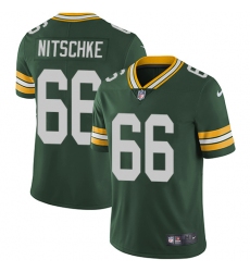 Men's Nike Green Bay Packers #66 Ray Nitschke Green Team Color Vapor Untouchable Limited Player NFL Jersey