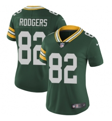 Women's Nike Green Bay Packers #82 Richard Rodgers Green Team Color Vapor Untouchable Limited Player NFL Jersey