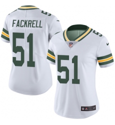 Women's Nike Green Bay Packers #51 Kyler Fackrell White Vapor Untouchable Limited Player NFL Jersey
