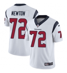 Men's Nike Houston Texans #72 Derek Newton Limited White Vapor Untouchable NFL Jersey