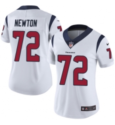 Women's Nike Houston Texans #72 Derek Newton Limited White Vapor Untouchable NFL Jersey