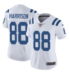 Women's Nike Indianapolis Colts #88 Marvin Harrison Elite White NFL Jersey