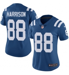 Women's Nike Indianapolis Colts #88 Marvin Harrison Royal Blue Team Color Vapor Untouchable Limited Player NFL Jersey