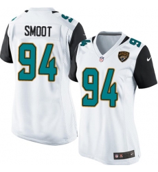 Women's Nike Jacksonville Jaguars #94 Dawuane Smoot Game White NFL Jersey