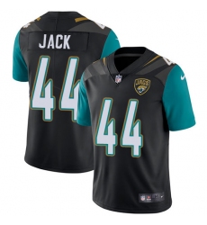 Men's Nike Jacksonville Jaguars #44 Myles Jack Black Alternate Vapor Untouchable Limited Player NFL Jersey