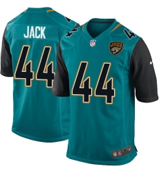 Men's Nike Jacksonville Jaguars #44 Myles Jack Game Teal Green Team Color NFL Jersey