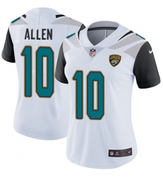 Women's Nike Jacksonville Jaguars #10 Brandon Allen Elite White NFL Jersey