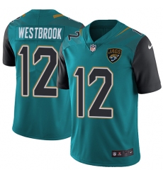 Men's Nike Jacksonville Jaguars #12 Dede Westbrook Teal Green Team Color Vapor Untouchable Limited Player NFL Jersey