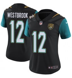 Women's Nike Jacksonville Jaguars #12 Dede Westbrook Elite Black Alternate NFL Jersey