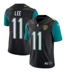 Men's Nike Jacksonville Jaguars #11 Marqise Lee Black Alternate Vapor Untouchable Limited Player NFL Jersey