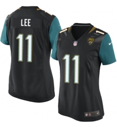 Women's Nike Jacksonville Jaguars #11 Marqise Lee Game Black Alternate NFL Jersey
