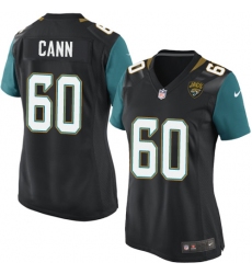 Women's Nike Jacksonville Jaguars #60 A. J. Cann Game Black Alternate NFL Jersey